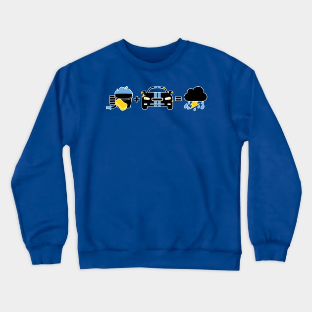 The Car Wash Effect Crewneck Sweatshirt by AlexanderDesigns